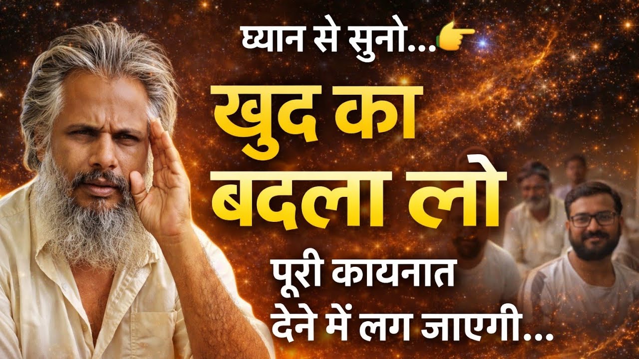  🤱खुद को ऐसा बना लो कि पूरी कायनात आपको देने लगे 🤱|Hindi Spiritual Speech #आत्मज्ञान 