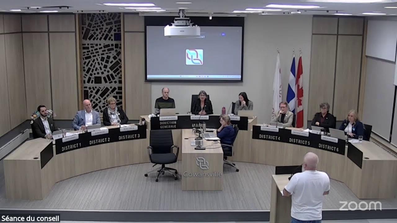 Séance du conseil municipal de Cowansville du 3 mars 2026