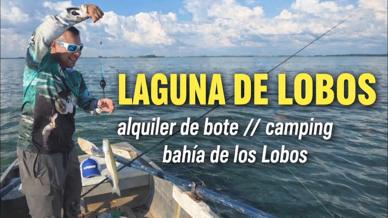 Pesca de PEJERREY en Laguna de Lobos | &iquest;Vale la pena alquilar bote? 🎣