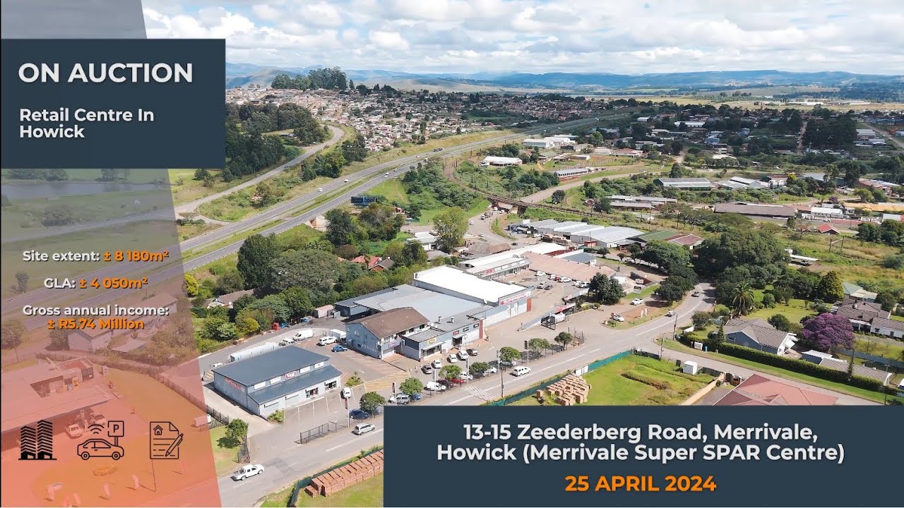 Retail Centre In Howick &ndash; Spar Anchor Tenant, Merrivale On Auction 25 April 2024