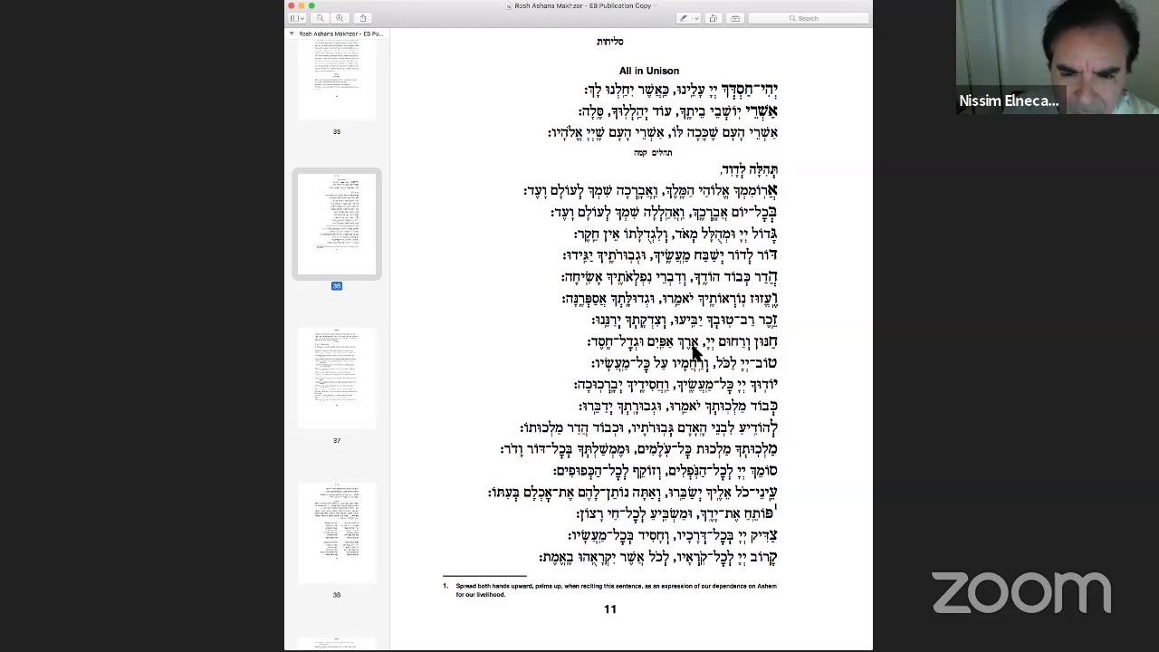 Learning the Sephardic Siddur