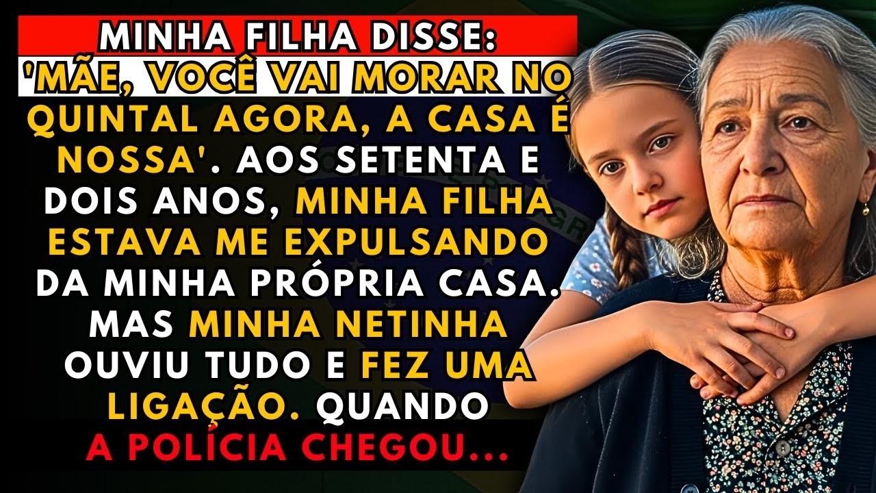 A HISTÓRIA REAL DESTA AVÓ👵Minha Filha Disse   Mãe, Você Vai Morar No Quintal Agora, A Casa É Noss