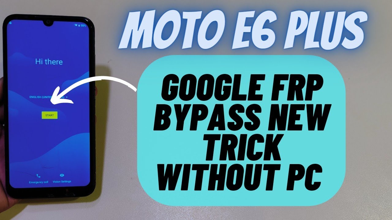 Moto E6 Plus Frp Bypass Without Computer | Moto Xt2025 Unlock Frp Bypass 2023