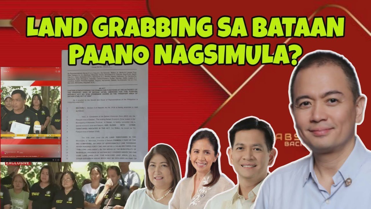 LAND GRABBING SA BATAAN PAANO BA NAGSIMULA??!! DYNASTY SA BATAAN MALALA!! @Atty.Claire_Castro 