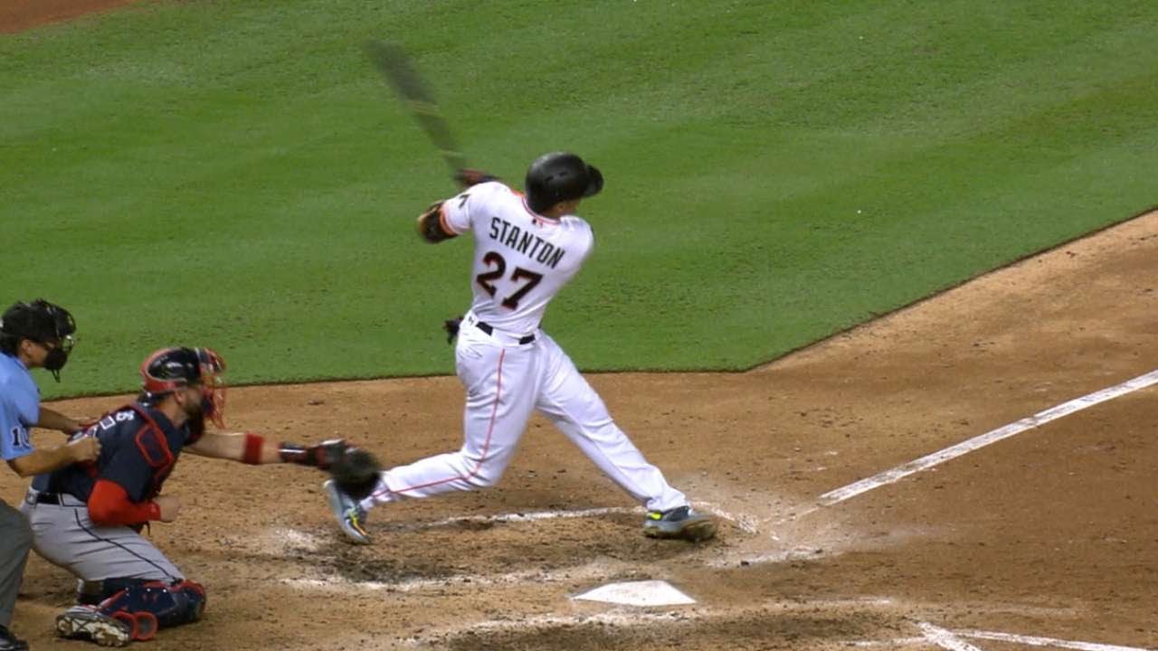 Stanton's 59th homer of the season