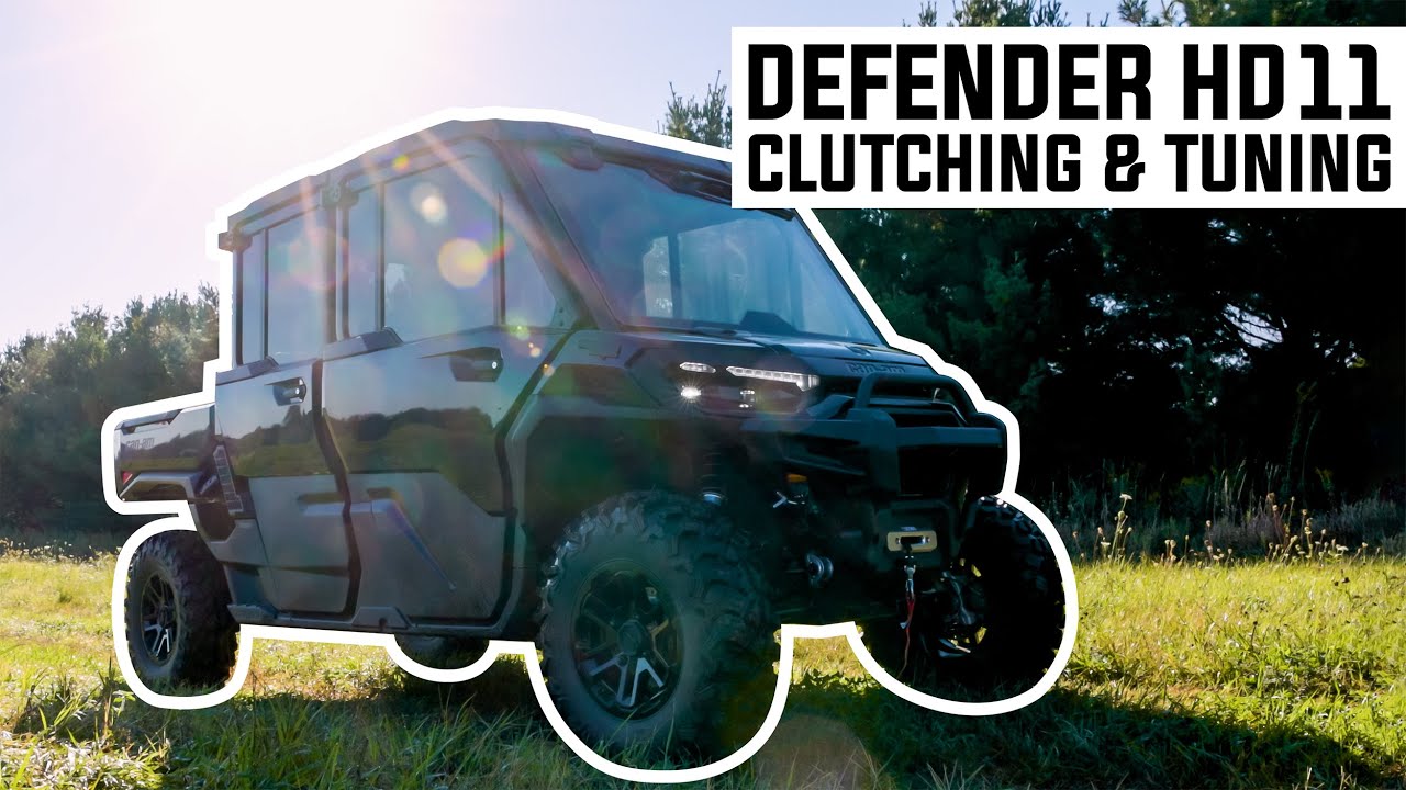 ОБНОВЛЕНИЕ EVP: настройка ЭБУ Can-Am Defender HD11 и повышение производительности сцепления