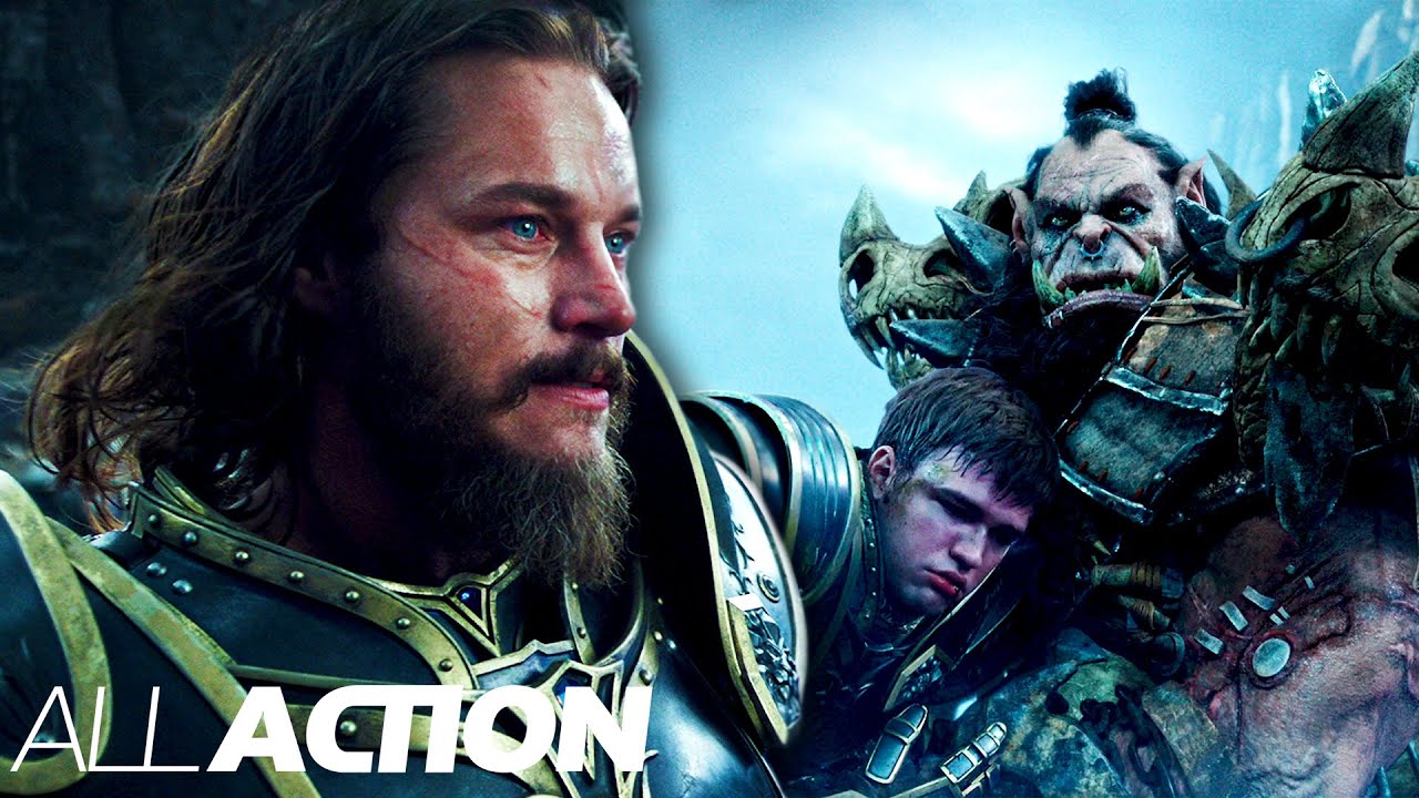 The Blackhand Orc Kills Callan | Warcraft (2016) | All Action