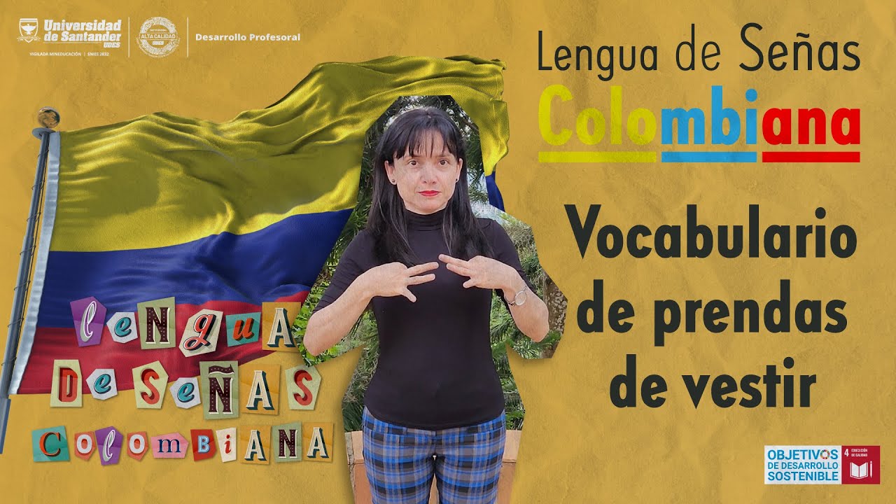 LSC - Vocabulario de prendas de vestir