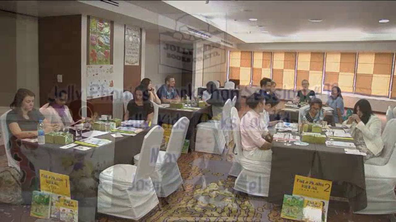 บรรยากาศสัมมนา จอลลี่โฟนิกส์ Jolly Phonics Overview by Jolly Kids Books