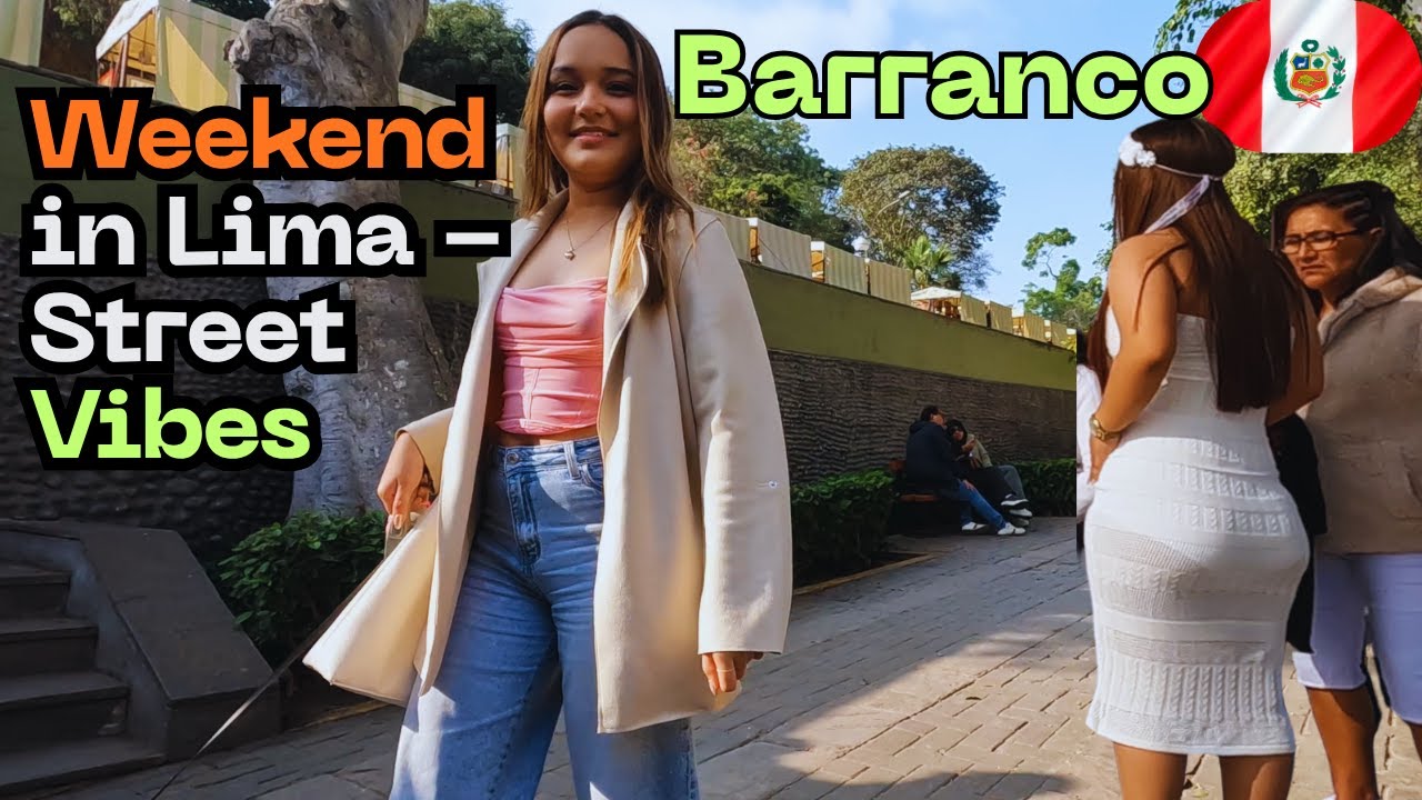 Barranco Lima Part 2 🇵🇪 | Street Market Walk & Beachside Bridge Connection (HD City Walk)