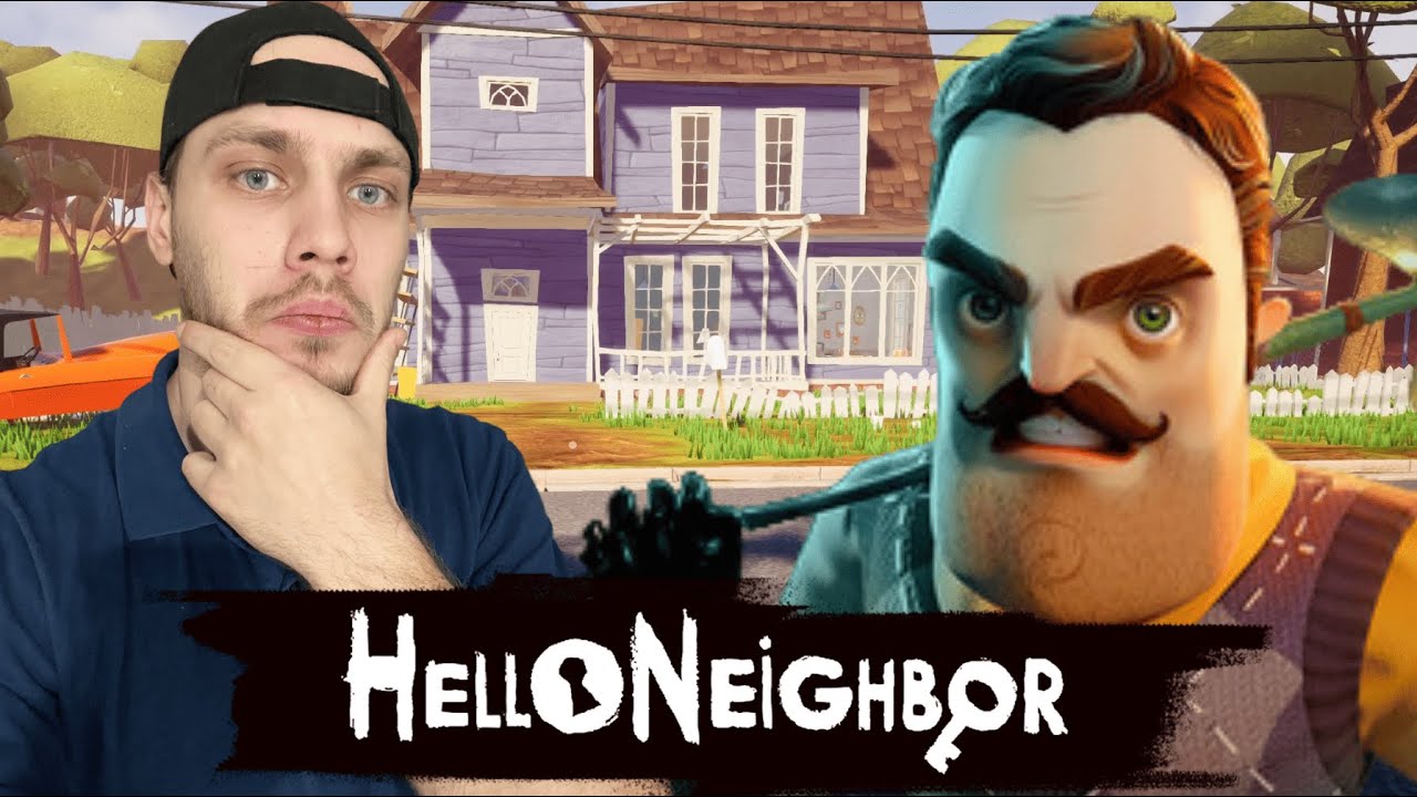 РЕШИЛ ПОДГЛЯДЕТЬ ЗА СОСЕДОМ! Hello Neighbor №1
