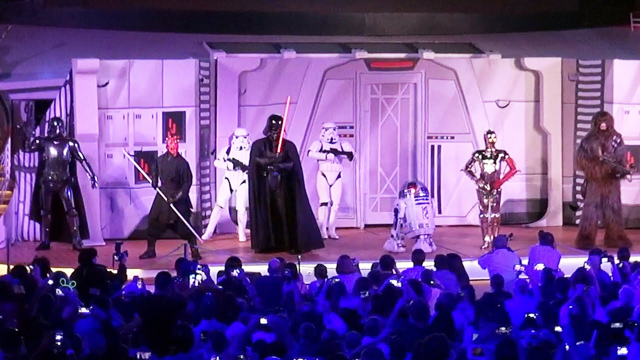 Summon the Force Show on Disney Fantasy Cruise Ship, Star Wars Day at Sea w/Darth Vader, Phasma +
