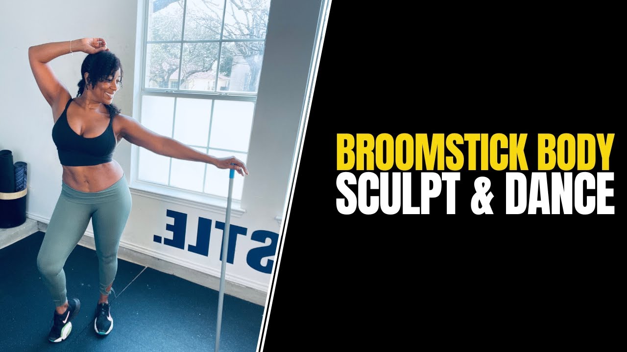 Broomstick Workout: Sculpt, Tone & Dance for a Stronger Body! 💃🔥 | Tiffany Rothe Workouts