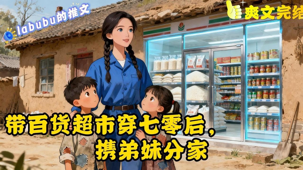 完结：【穿越+年代+空间超市+萌宝+种田+宠文】 宋文静，现代都市的白领，刚刚买了一套房，还没有享受到有房的快乐，就憋屈的穿越了，而且还是穿越到了缺吃少喝的大饥荒年代。#逃荒#空间#穿越#种田