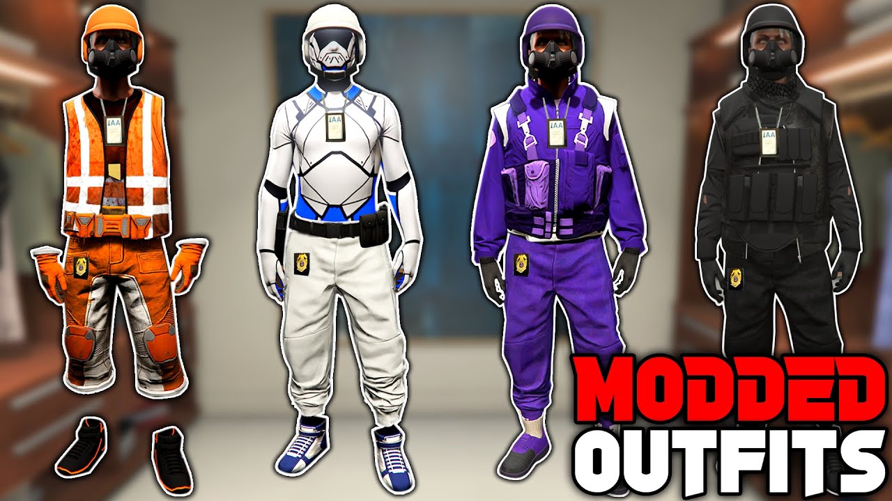 Как получить сразу несколько модифицированных костюмов в GTA 5 Online!