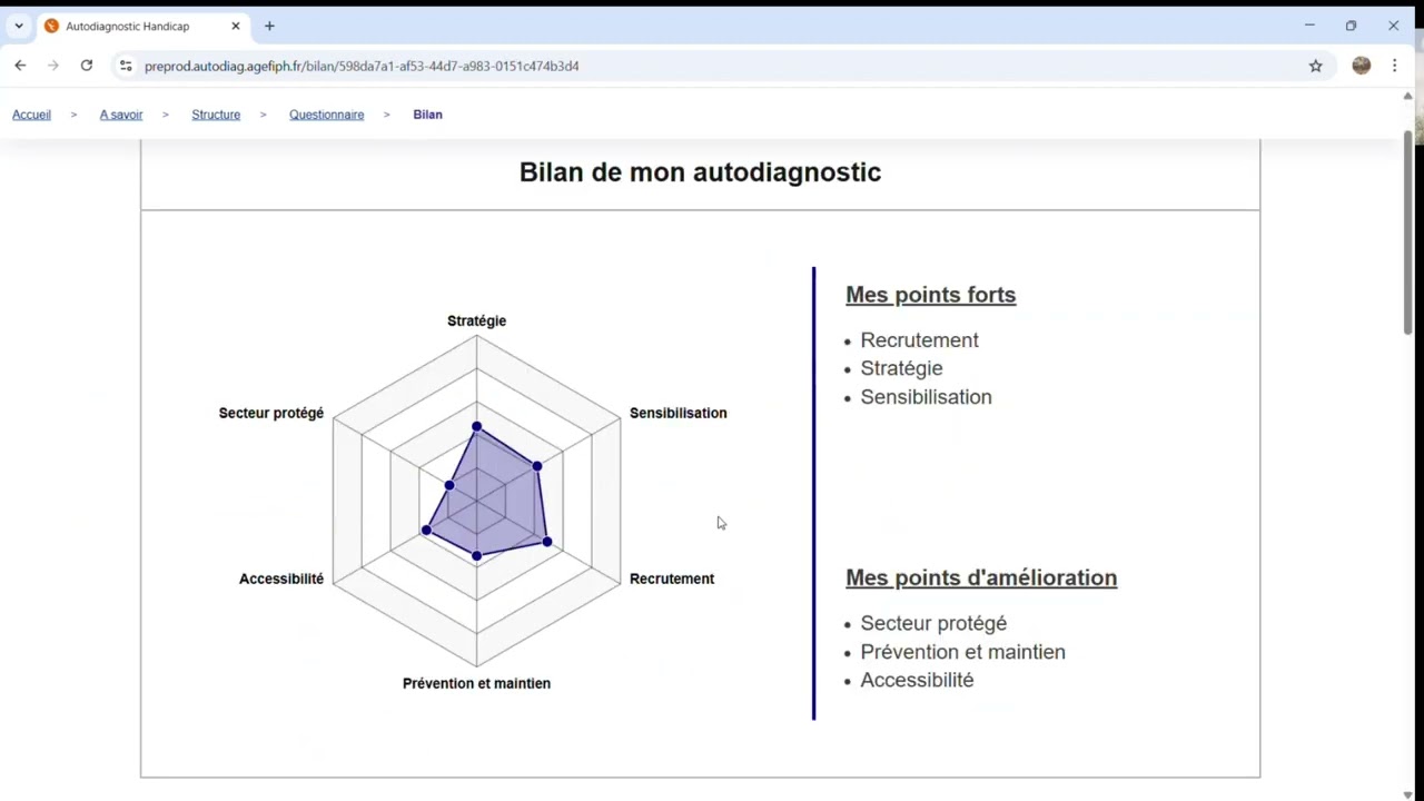 L'Autodiagnostic Emploi & Handicap, pas à pas