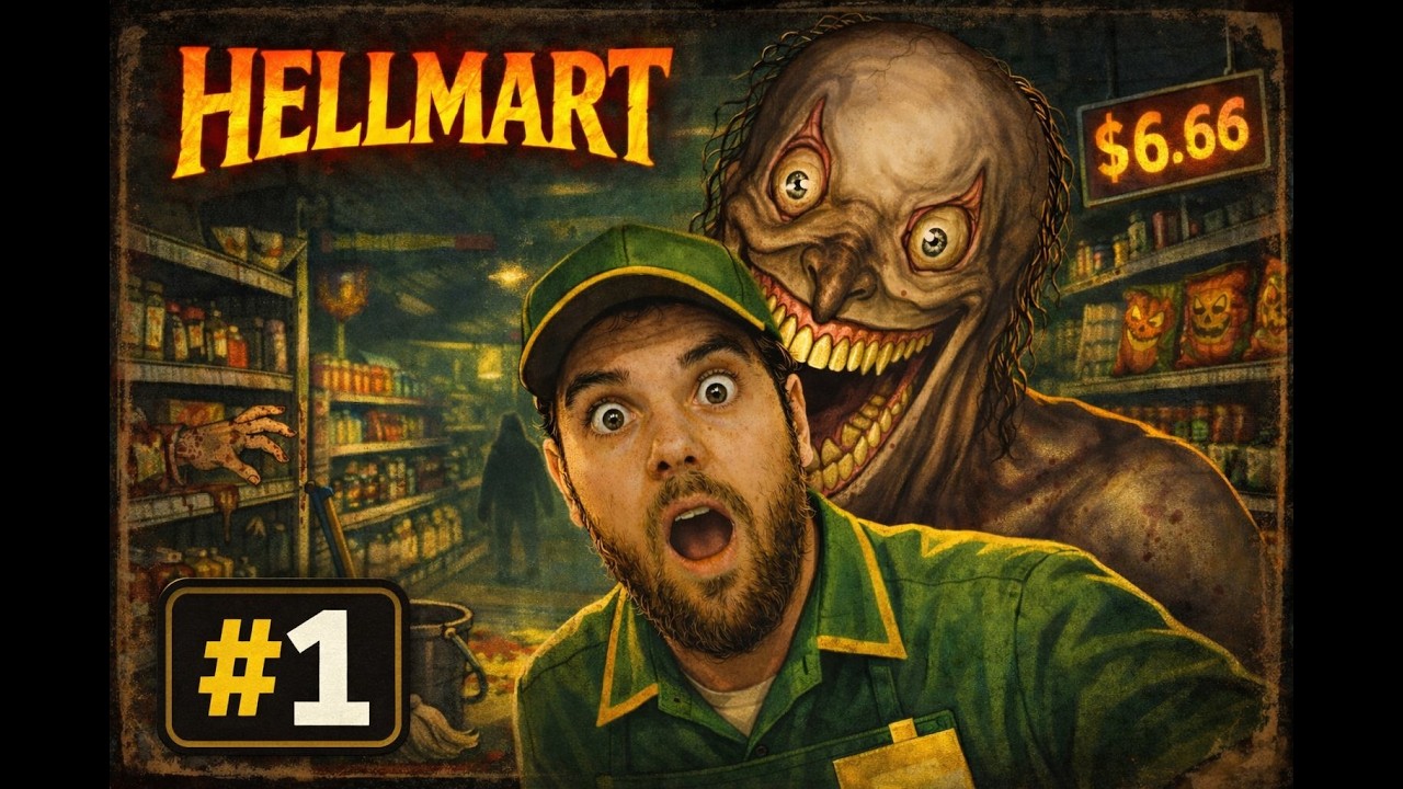 HELLMART - MEU PRIMEIRO DIA NO TRAMPO #1