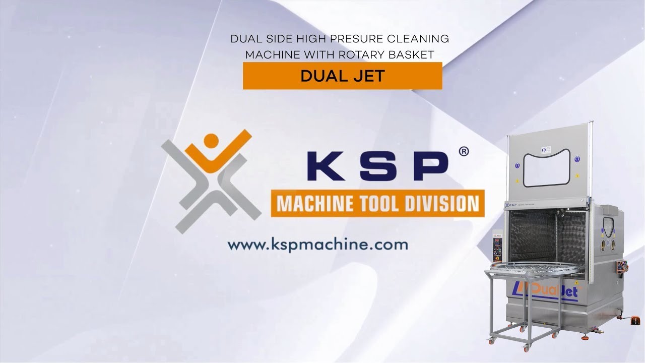 Automatic Rotary Basket Spraying and Manual High Pressure Unit Washing Machine - Dual Jet Series