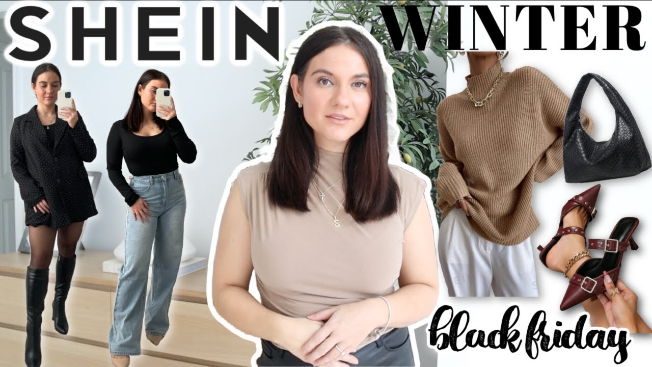 SHEIN WINTER HAUL:  Affordable Must Haves! BLACK FRIDAY !