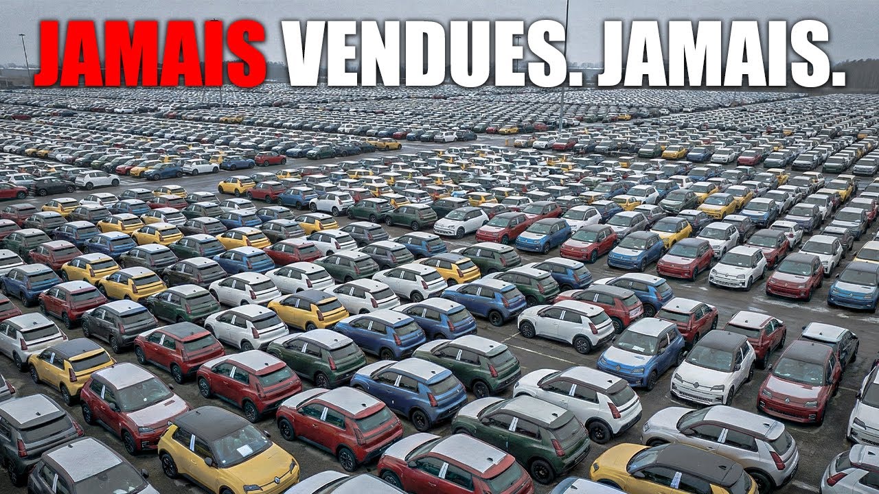 Invendables ? Des MILLIERS de voitures électriques moisissent sur des parkings