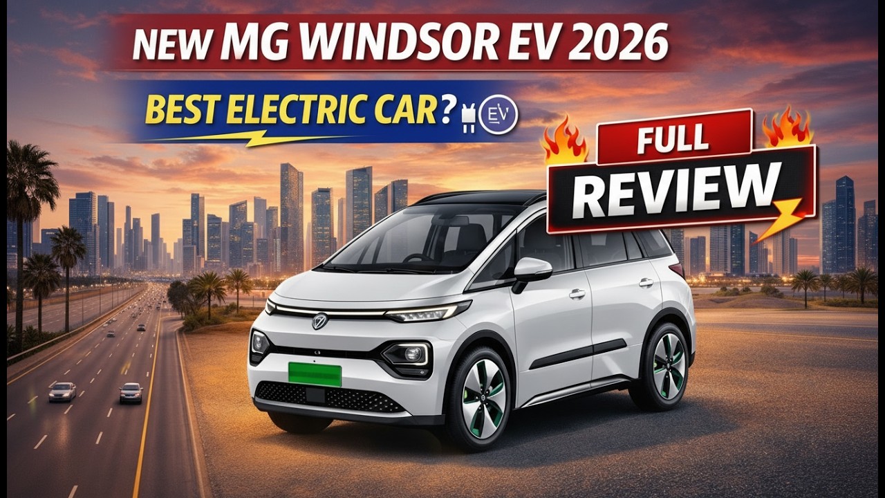 MG Windsor EV Review 2026 ⚡ India’s Smartest Electric Car? Full Details