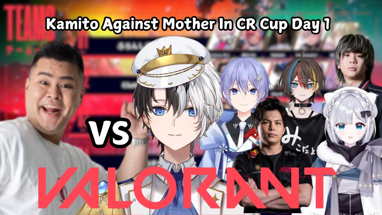 Kamito Fight Against Mother3rd For 3-Peat Valorant CR Cup Champion - Day 1 〖Kamito - English Sub〗