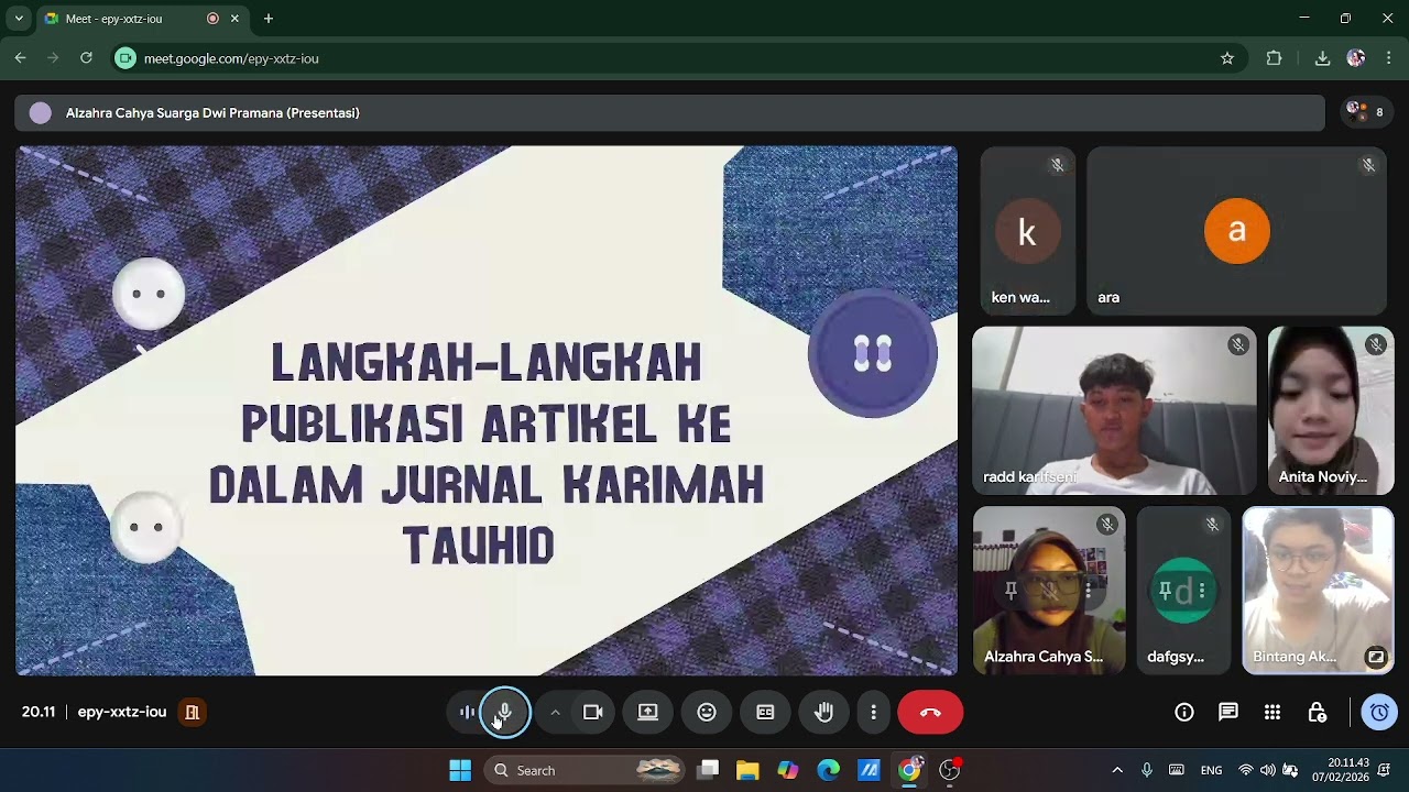 Tugas Artikel Kelompok 2 Tutorial Upload Karimah Tauhid