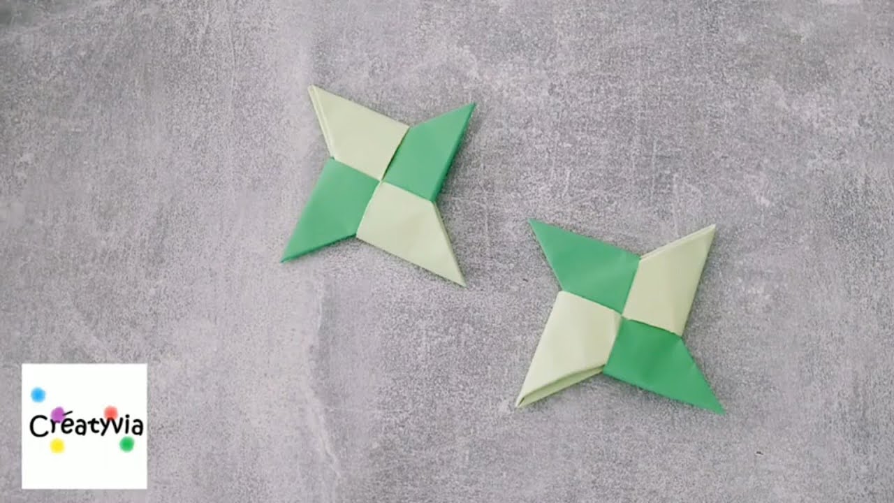 Tuto étoile de ninja / SHURIKEN 🌟 DIY - Matériel description