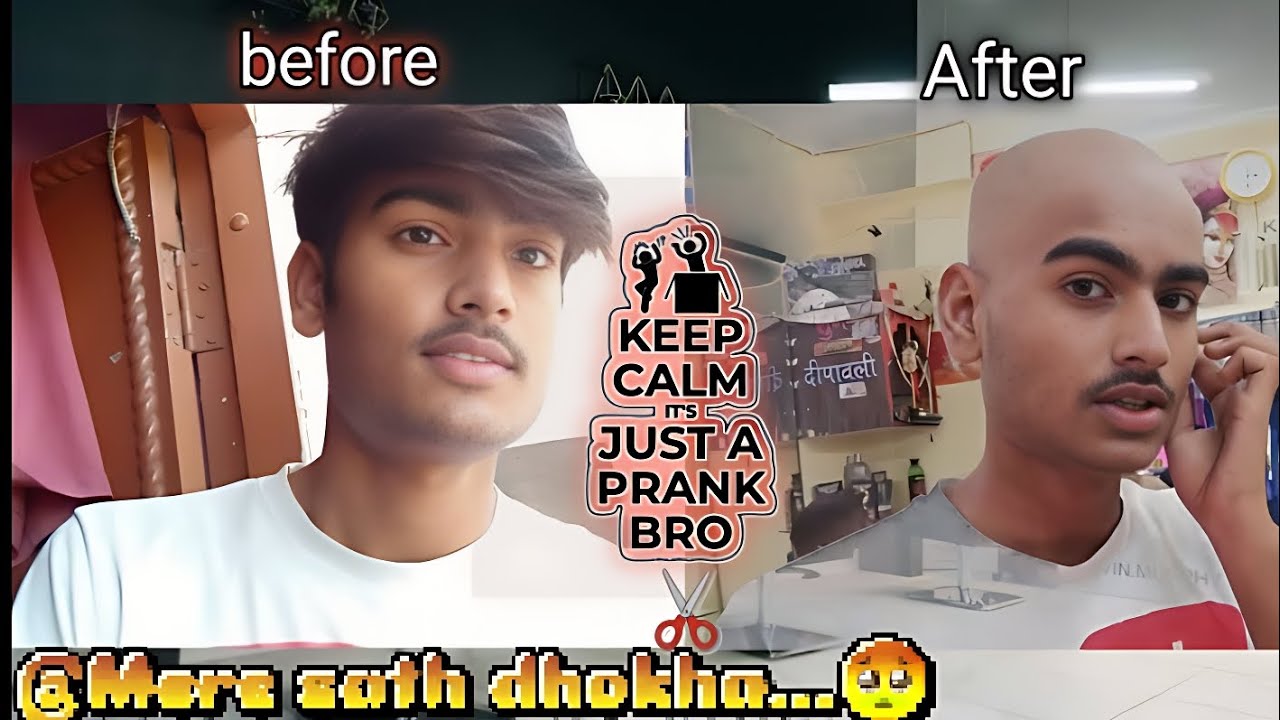 Dost ne diya dhokha || gaddar he sala...🥺😭 #haircut #vlog #swagwithsanjeev #youtube #prank #viral..🤧