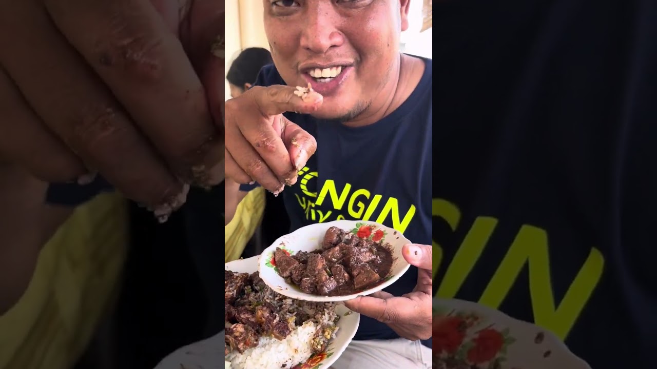 Makan babi di pajak horas, bos qu