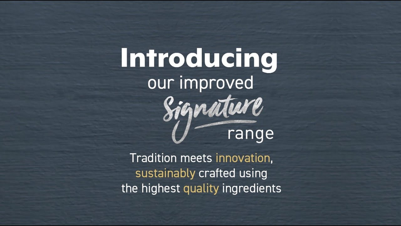 Introducing Our Improved Signature Range