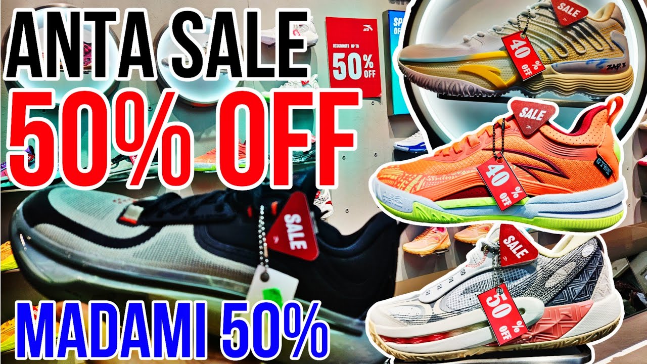 50% OFF SALE Anta Basketball Store BGC madaming naka 50% na Basketball Shoes
