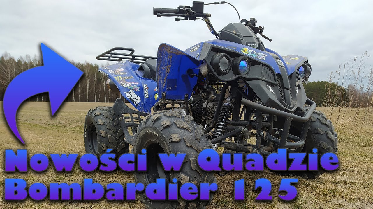 Quad Bombardier 125 | Nowości | Duże zmiany | #2