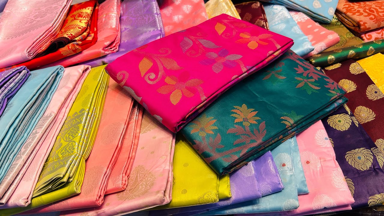অবিশ্বাস্য দামে 550 টাকায় কাতান শাড়ি কিনুন সরাসরি পাইকারিতে ||Katan saree collection at crazy offer
