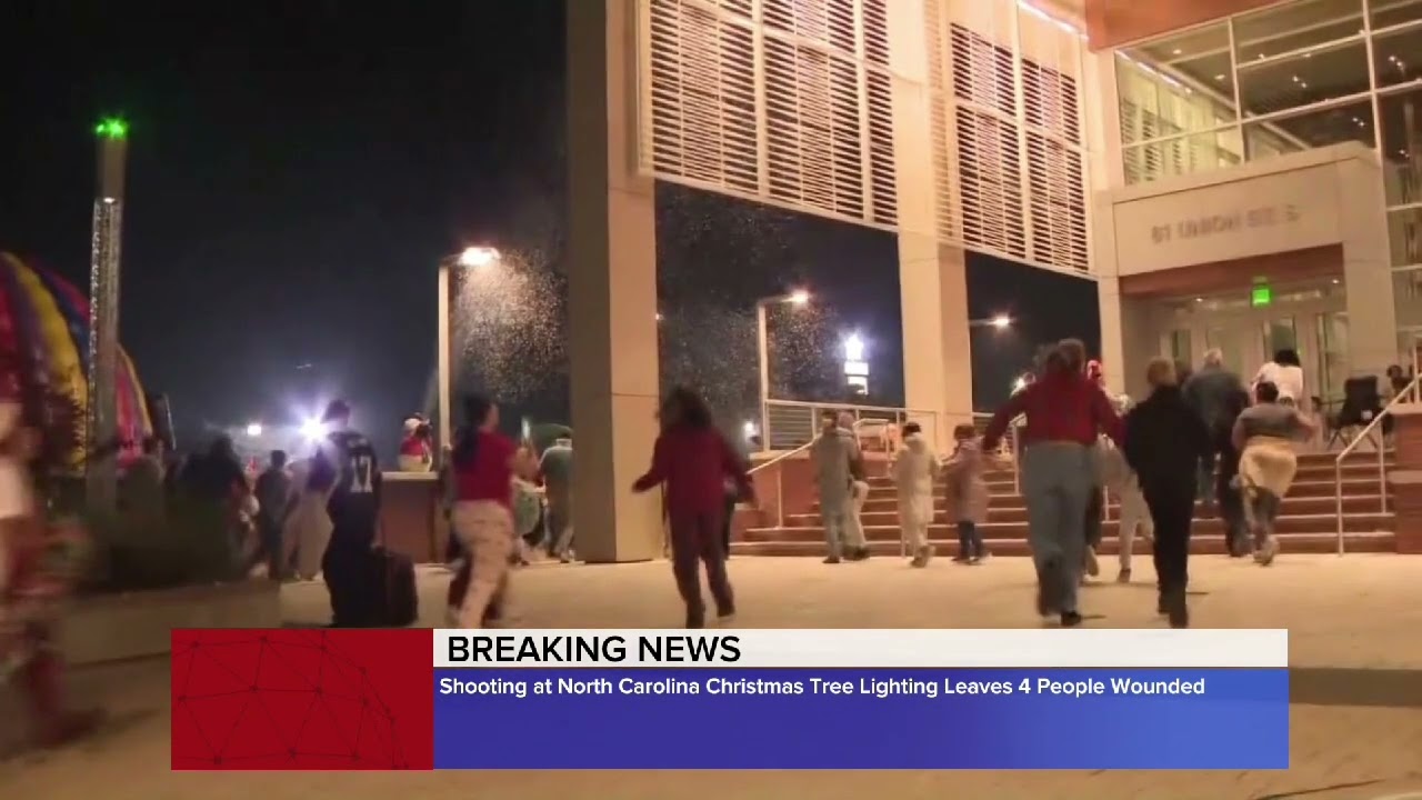 4 Shot, 3 Critically Injured at North Carolina Christmas Tree Lighting Ceremony| Concord NC Shooting