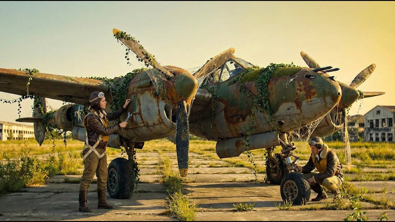 Lockheed P-38 Lightning Full Restoration | From Wreck to Fighter Plane
