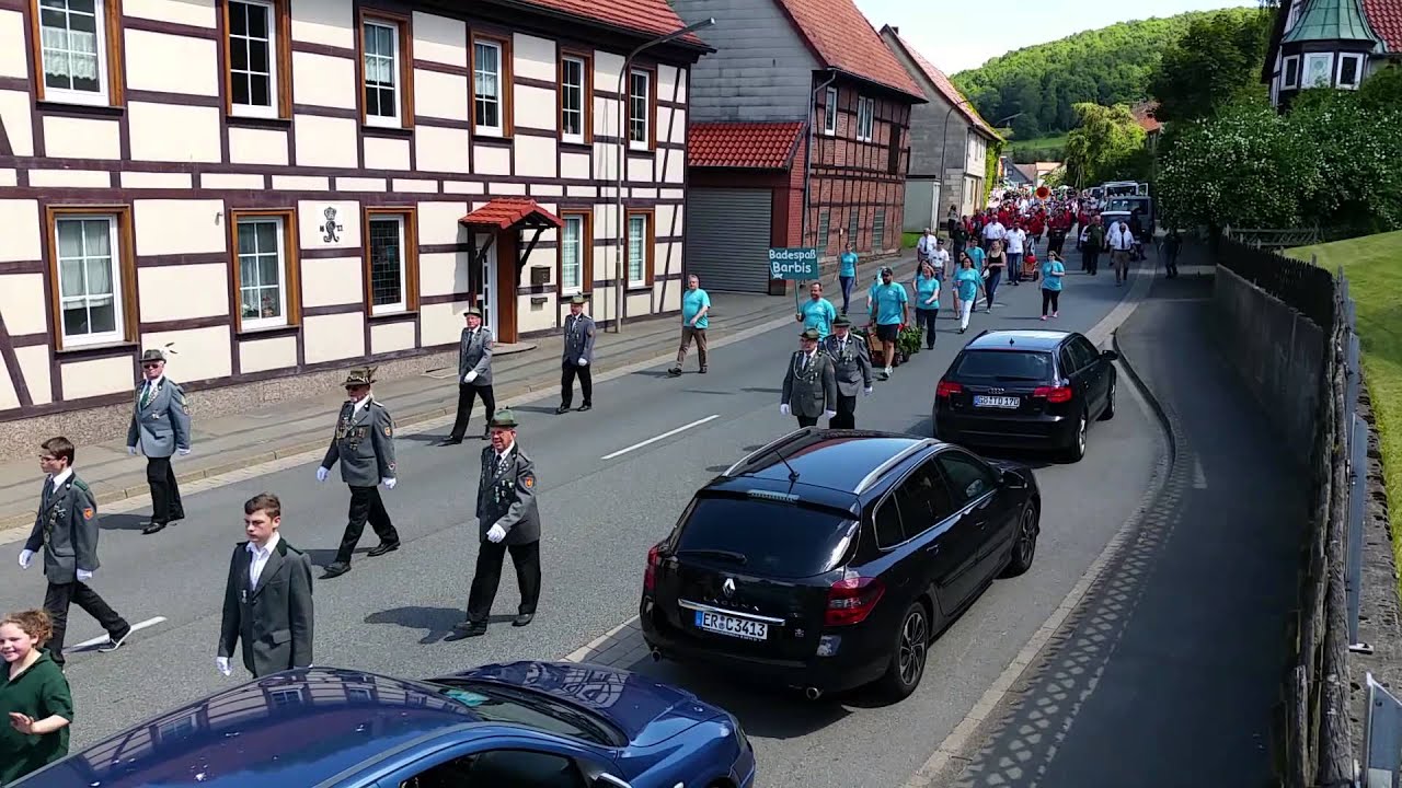 Schützenfest Schützenumzug Barbis 2015