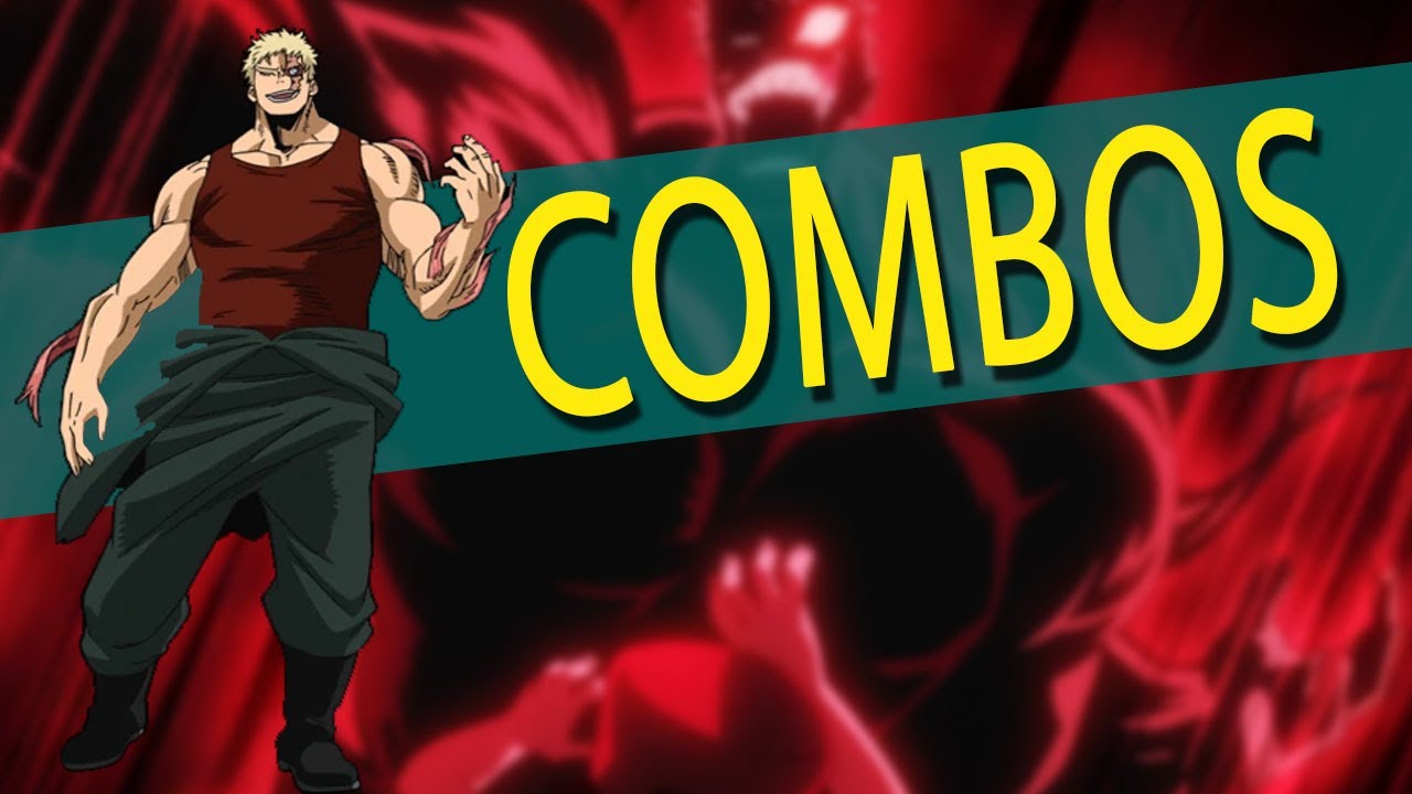 Muscular Combos My Hero One's Justice 2
