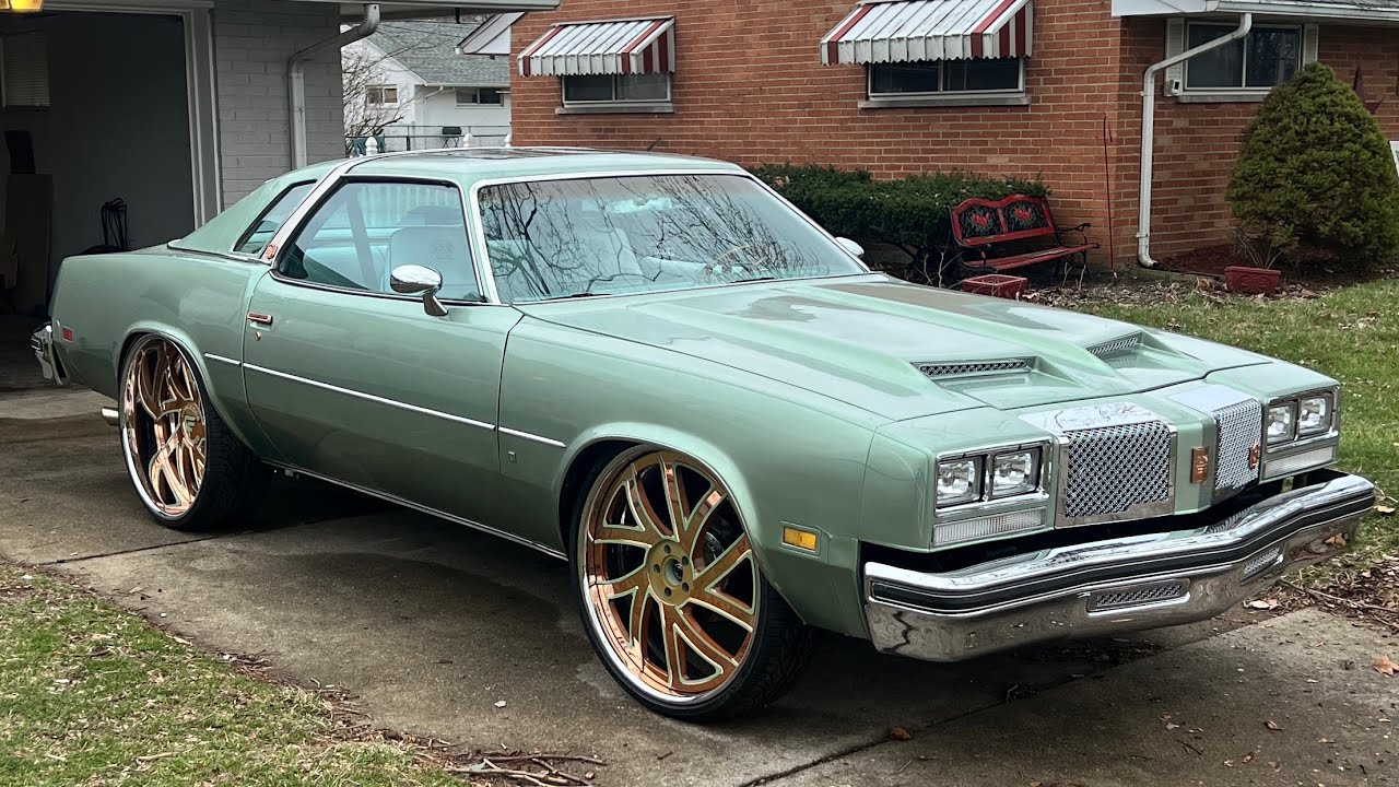 MY 77 SKO CUTLASS GETS NEW RIMS AND ACCESSORIES