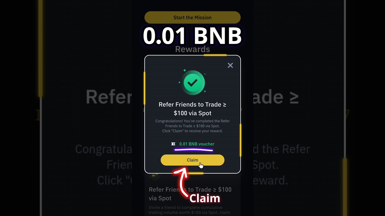 Received 0.01 BNB || Invite Friends to Celebrate Binance's 7th Anniversary || BinanceTurns7