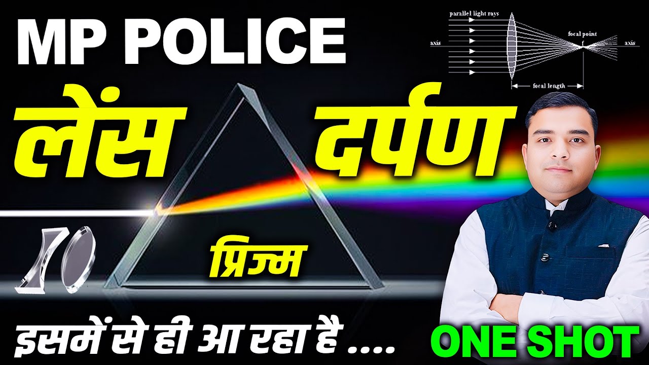 MP Police Constable 2025 | Science - Lens and Mirror |  Deepak Rathore  Sir