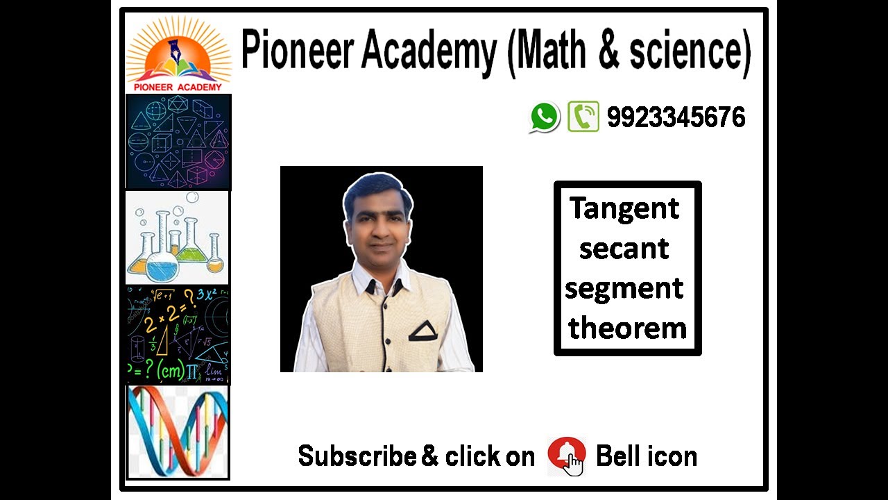Tangent secant segment theorem | theorem of Tangent secant segment | 2020