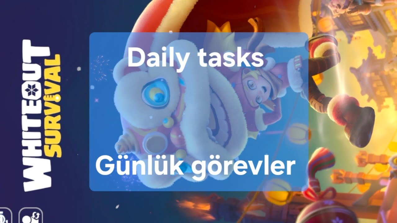 #Whiteout_survival_game #Kingshot, Günlük görevler Daily tasks 