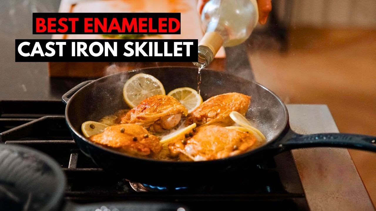 Made In Cookware - Enameled Cast Iron Skillet | Best Enameled Cast Iron Skillet