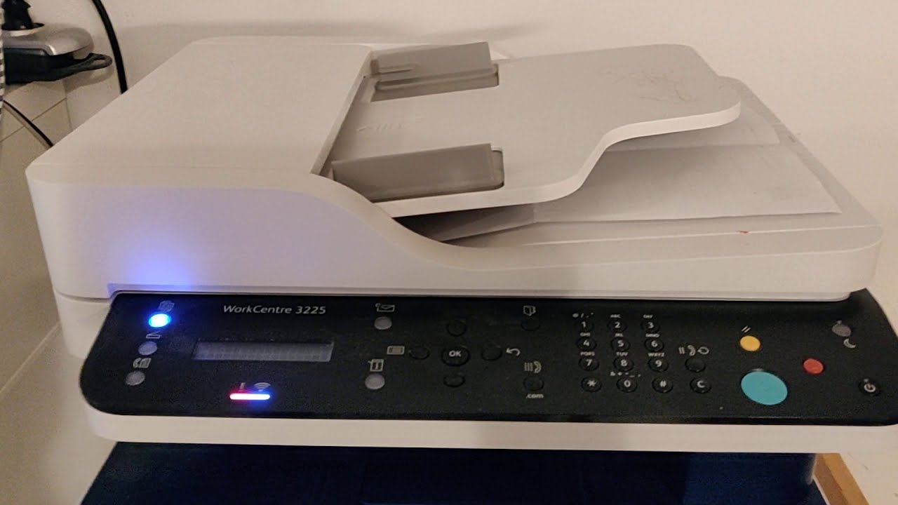 Changement toner Xerox workcentre 3225