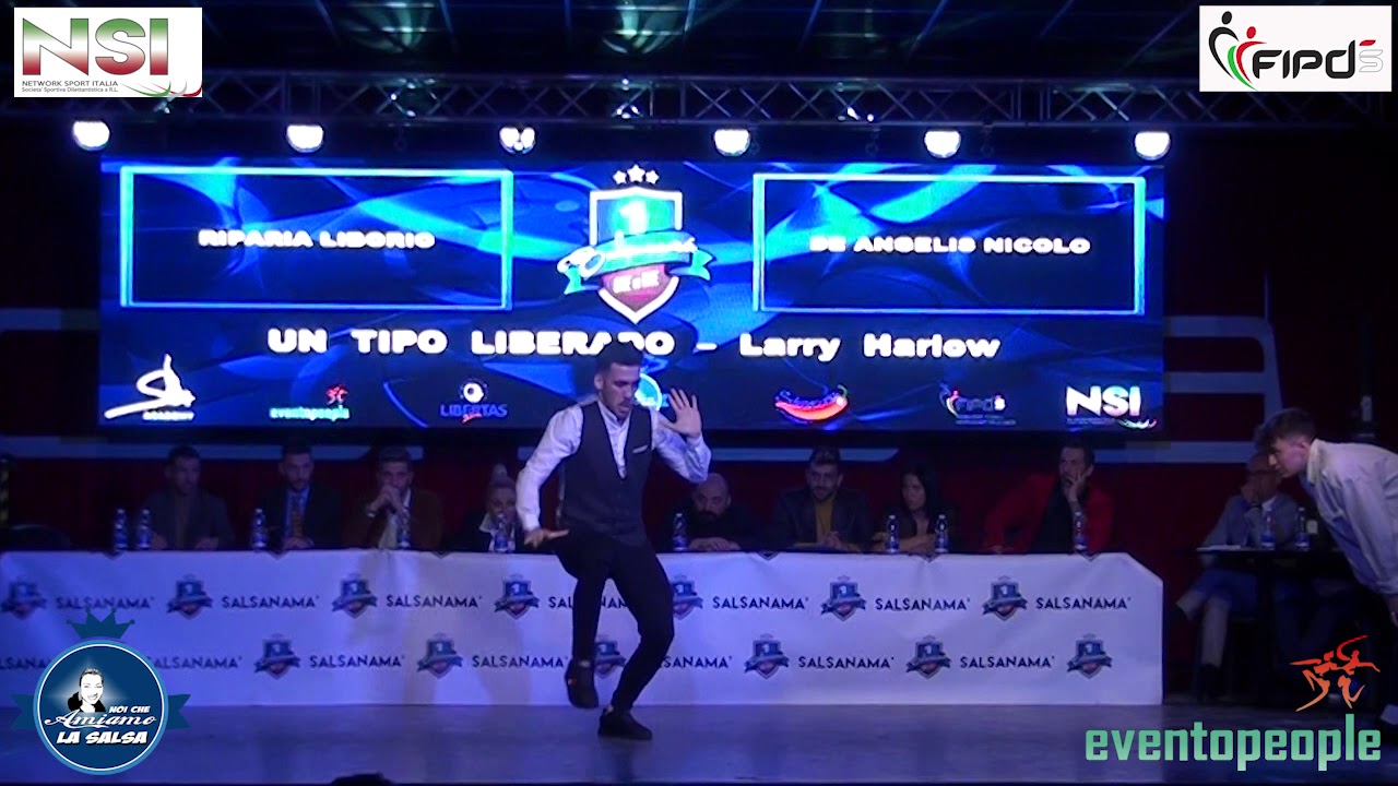 SALSANAMA' 2020 : LIBORIO RIPARIA  VS  DE ANGELIS  NICOLO' - AMATEUR MEN - 134