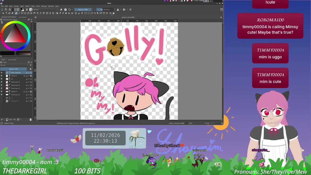 Sweep, sweep! (Making new emotes)