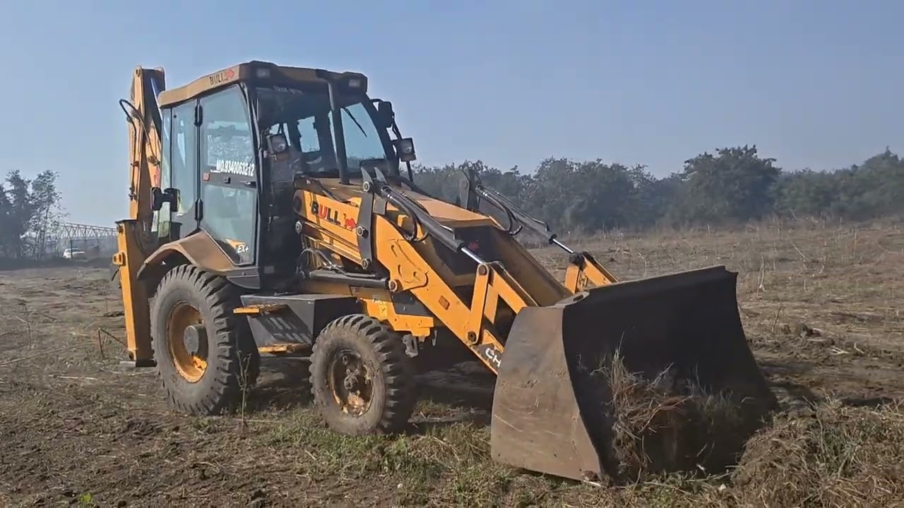 देख लो बुल का लोडर पावर #bull #bulljcb #jcb3dx #trendingvideo
