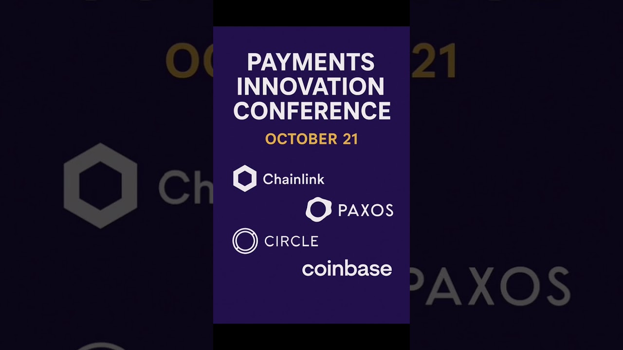 🚨 FED x CRYPTO: Chainlink, Paxos, Circle & Coinbase Join Payments Conference!