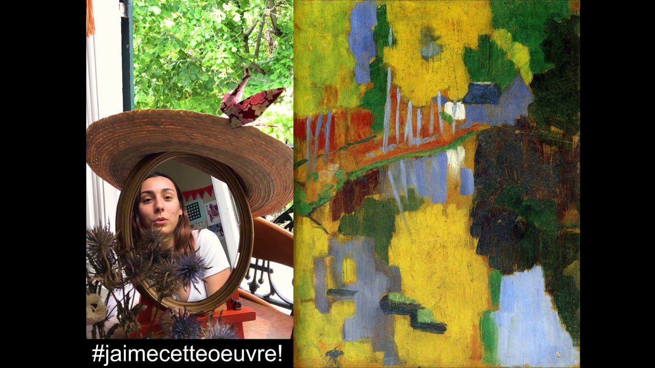 Le Talisman, l'Aven au Bois d'Amour - Paul Sérusier vu par Cécile G. #jaimecetteoeuvre